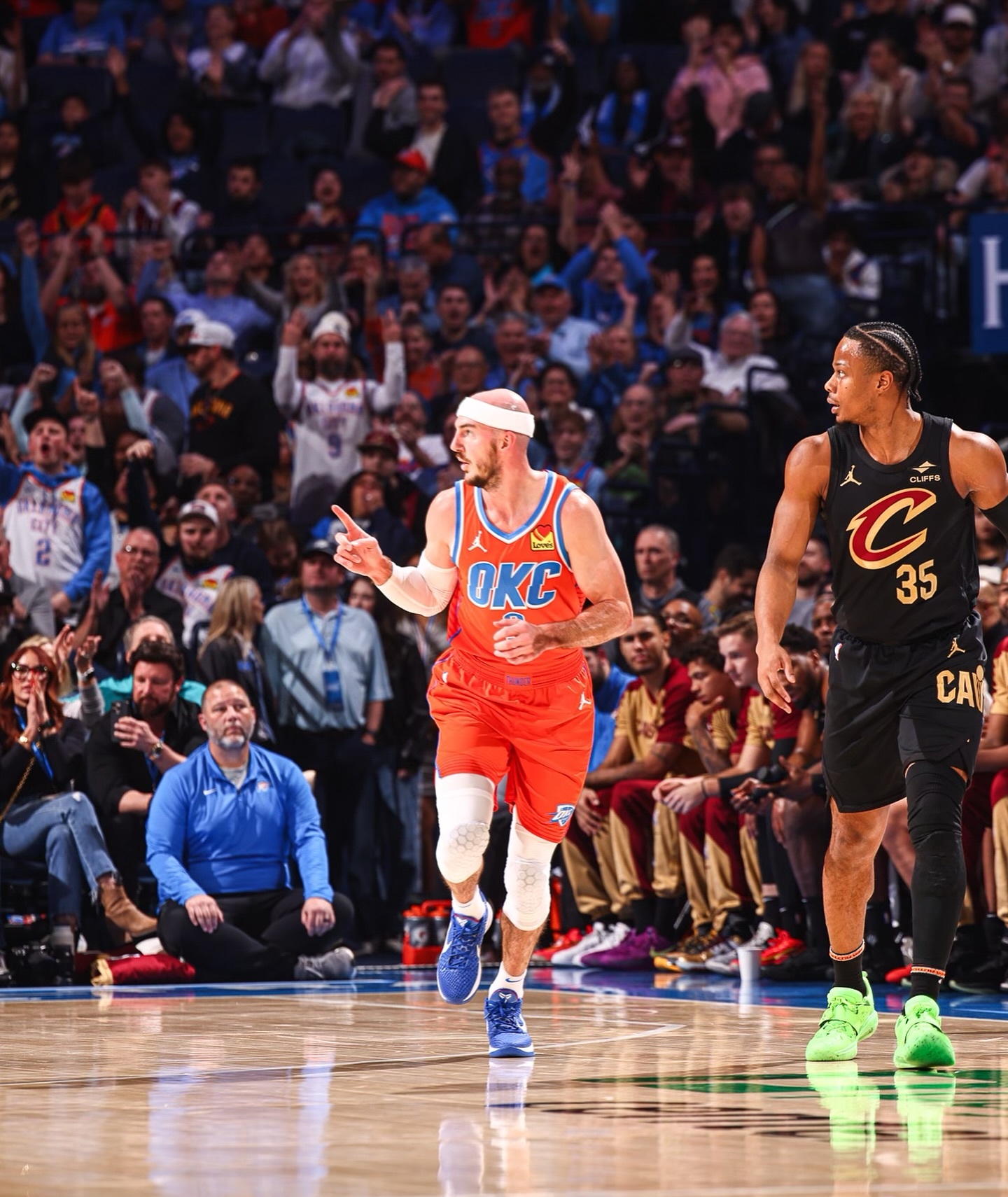 魔术完胜雷霆，布伦森高光表现